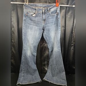 American Eagle Outfitters Kick Boot Women’s Flare Jeans – Size 10 Short